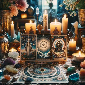 ✨ When Tarot Meets Crystals: Finding Guidance You Can Touch